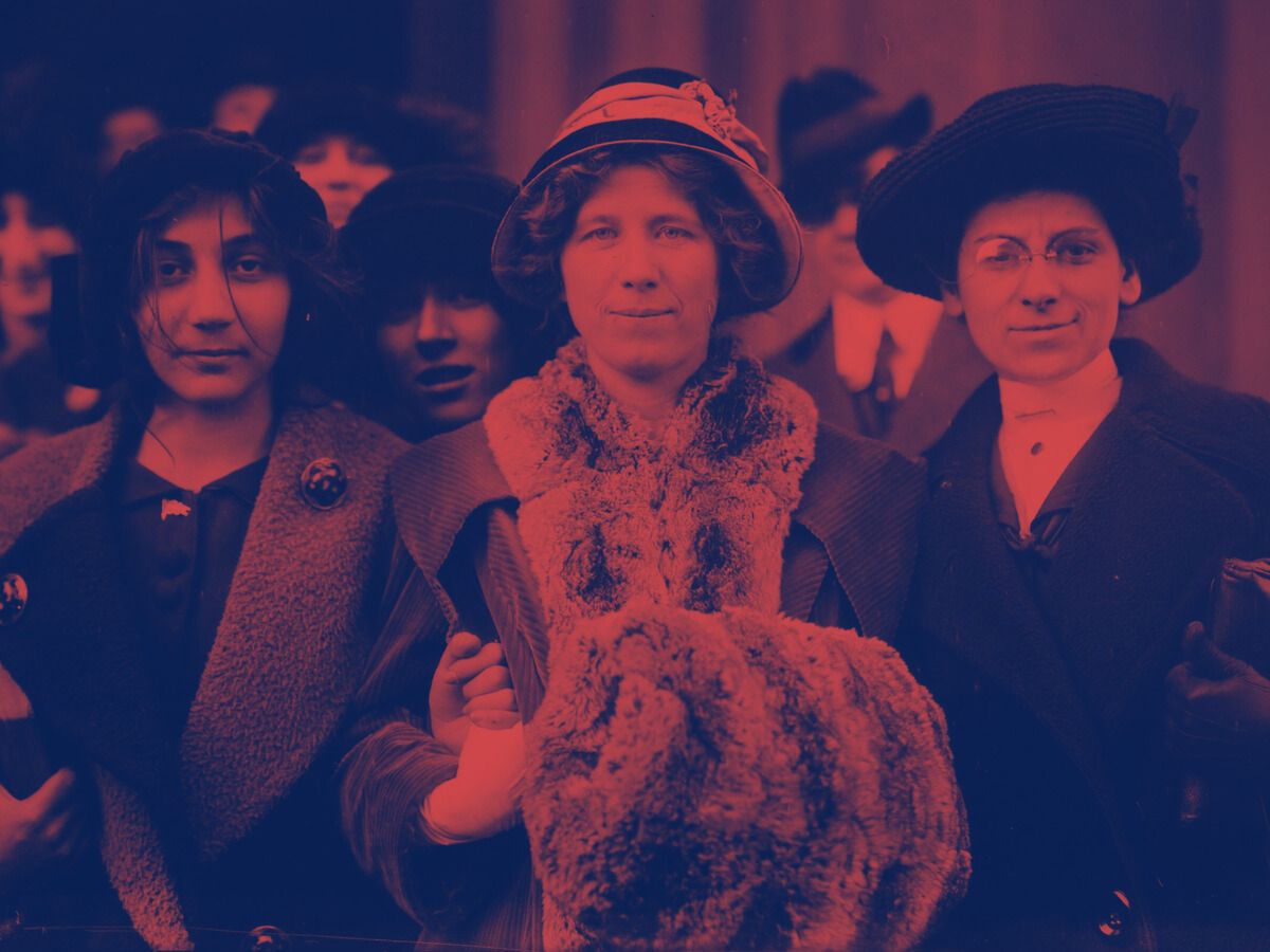 Sufragistas. Juntas lo petamos.